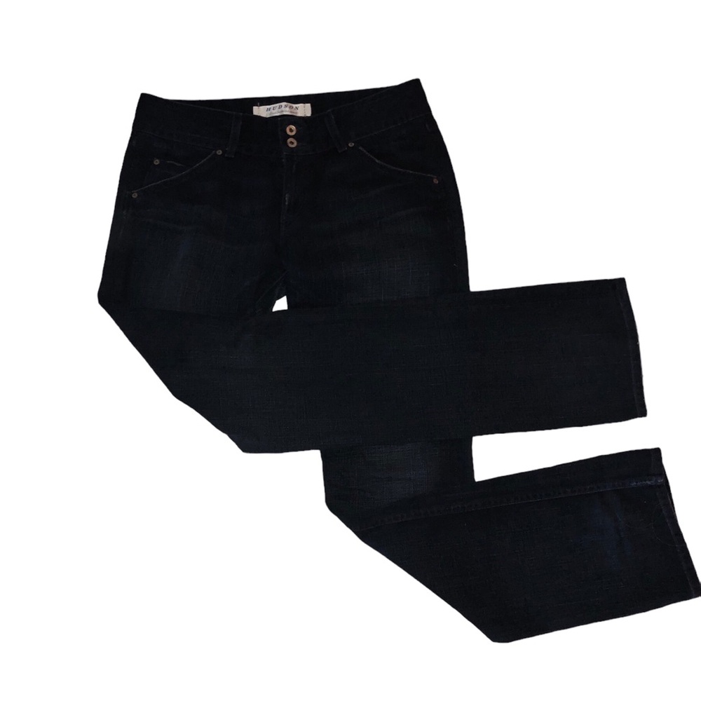 Hudson jeans sz 31 low rise straight leg EUC!